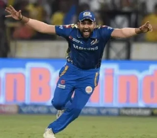 💪 emoji Rohit Sharma | @Aapka_RC 💙 HitMan 🔥 Telegram sticker 19 of 103