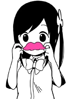 😍 emoji Hitori Bocchi @Anak_kucing_stiker Telegram sticker 17 of 45