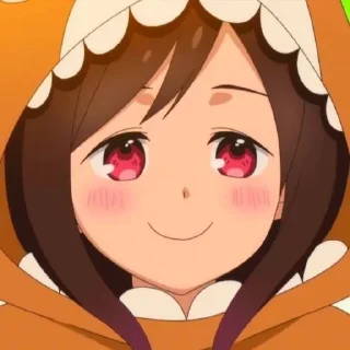 😣 emoji hitori bocchi  ;  @asupaninti Telegram sticker 11 of 20