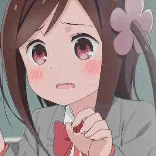 😣 emoji hitori bocchi  ;  @asupaninti Telegram sticker 9 of 20