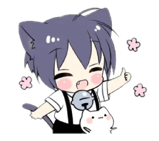 🐱 emoji 𓈒𓏸🛵♡̷̷ cutie cat! @namaplanet Telegram sticker 5 of 25
