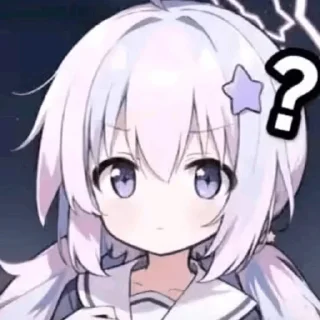 ❓ emoji 💞宇沢レイサ💝  @DimensionID Telegram sticker 10 of 41