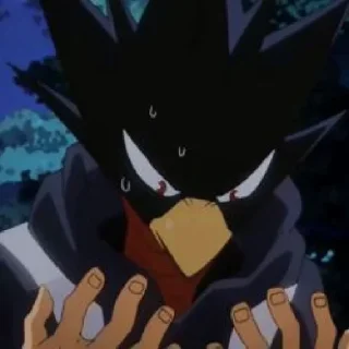 🦅 emoji Tokoyami fumikage Telegram sticker 4 of 25
