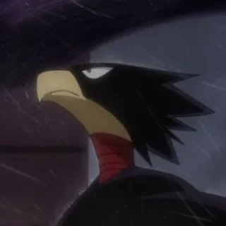 🦅 emoji Tokoyami fumikage Telegram sticker 6 of 25