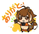 🙋 emoji BLAZBLUE Telegram sticker 16 of 40