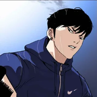 🥊 emoji Lee zin @stiker_webtoon Telegram sticker 17 of 27