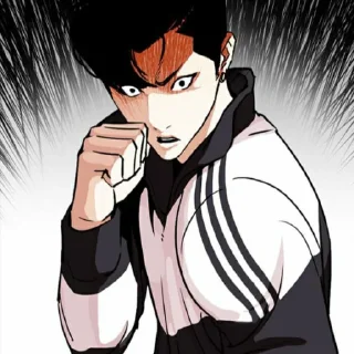 🥊 emoji Lee zin @stiker_webtoon Telegram sticker 11 of 27