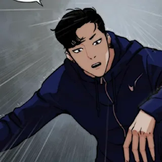 🥊 emoji Lee zin @stiker_webtoon Telegram sticker 19 of 27