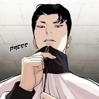 🥊 emoji Lee zin @stiker_webtoon Telegram sticker 7 of 27