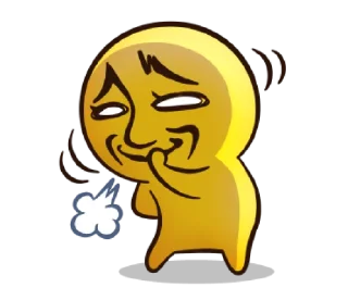 😏 emoji Mr. Emoticon 2 @bistic Telegram sticker 16 of 40