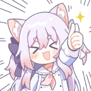 👍 emoji 绫月乃萝01 @zhaxia_cn Telegram sticker 21 of 112