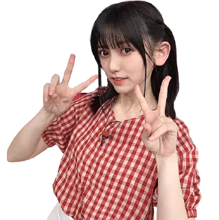 ✌️ emoji 乃木坂46 5期生－2 Telegram sticker 15 of 51