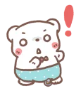 😠 emoji BearPlease: Pop-up Stickers @bistic Telegram sticker 12 of 24