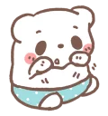 😮 emoji BearPlease: Pop-up Stickers @bistic Telegram sticker 17 of 24