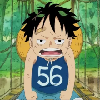 Sticker from Ꮺ ָ࣪  🍖 ۰ Luffy ִֶָ  ࣪ ᥫ᭡ @KazumiiAraa