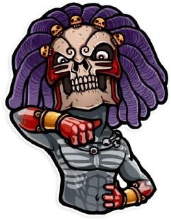 😡 emoji Myths & Horror Telegram sticker 11 of 38