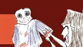 💀 emoji \~HORROR!SANS~/ Telegram sticker 8 of 120