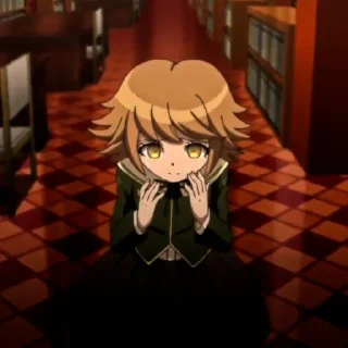🏵️ emoji Chihiro fujisaki :: @cylsdiarys Telegram sticker 12 of 32