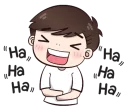 😆 emoji Boobib Cute Boy Telegram sticker 9 of 41