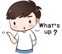 😀 emoji Boobib Cute Boy Telegram sticker 15 of 41