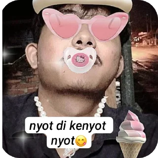 🎩 emoji stiker gto lele Telegram sticker 20 of 44