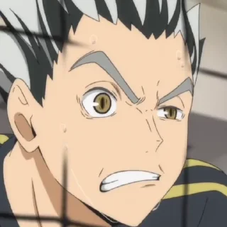 😬 emoji Bokuto kōtarō Telegram sticker 10 of 13