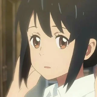 ⭐️ emoji | Mitsuha Miyamizu | Telegram sticker 23 of 40