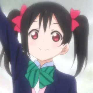 🎀 emoji Nico yazawa @munguttikel @vllrynnbot Telegram sticker 9 of 44