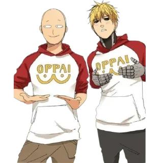 😈 emoji OnePunchMan @stikerkyo Telegram sticker 23 of 79