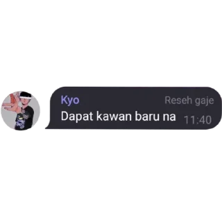 🤪 emoji StikText @stikerkyo Telegram sticker 20 of 55