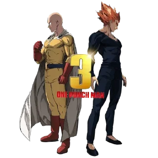 🔥 emoji OnePunchMan @stikerkyo Telegram sticker 1 of 79