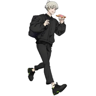 🏃 emoji SatoruFriends @stikerkyo Telegram sticker 15 of 85