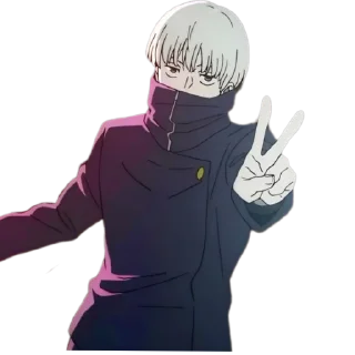 ✌ emoji SatoruFriends @stikerkyo Telegram sticker 14 of 85