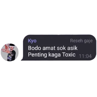 🫥 emoji StikText @stikerkyo Telegram sticker 18 of 55