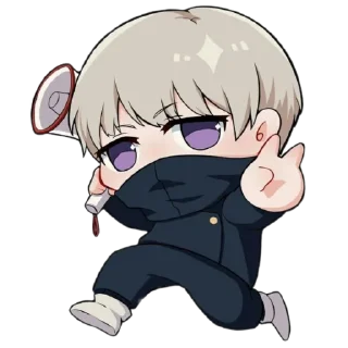 ✌ emoji SatoruFriends @stikerkyo Telegram sticker 20 of 85