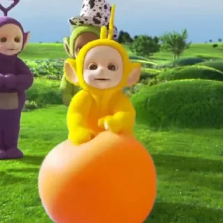 😄 emoji Teletubbies@FUJIAN_GALA Telegram sticker 12 of 30
