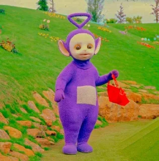 💜 emoji teletubbies || @ACCIOHELP Telegram sticker 16 of 26