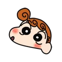😉 emoji 蠟筆小新 表情貼 Telegram sticker 16 of 40