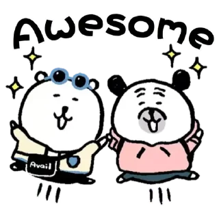 💬 emoji Joke Bear × Avail_kal Telegram sticker 8 of 16