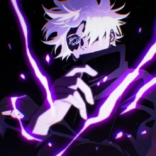 🔥 emoji Satoru Gojo - [ @AniStickerz ] Telegram sticker 24 of 31
