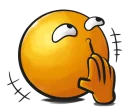 Sticker from Crazy Emoji Sachet 1 @bistic