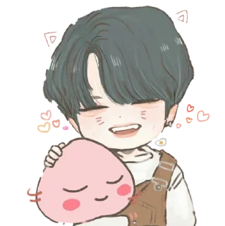 🗿 emoji jjh fanart by @stikerfanart Telegram sticker 10 of 31