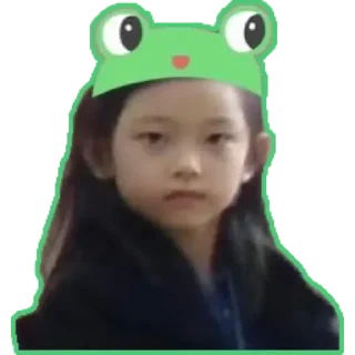 🐸 emoji Haerin Family🐱 @NWJNSSTICKER Telegram sticker 21 of 82