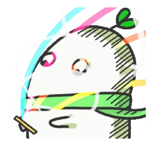😨 emoji Seed Cute & Soft // @LeninSticker Telegram sticker 5 of 24