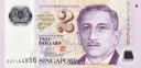 Sticker from money