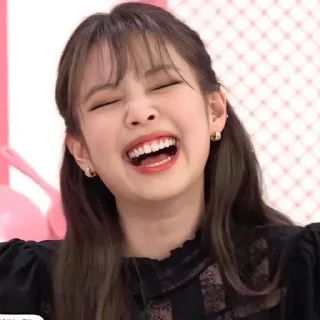 😍 emoji Jennie cute @aesthaticgirll Telegram sticker 18 of 35