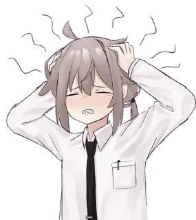 😤 emoji Arknights ➜ @animee_stickers Telegram sticker 8 of 70