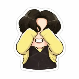 🙈 emoji 😳 Telegram sticker 12 of 29