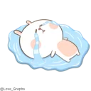 😭 emoji Purple Telegram sticker 8 of 36