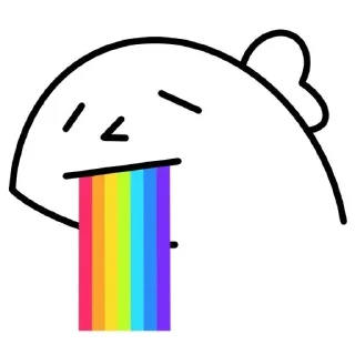 🤢 emoji 叮当的静态表情包 Telegram sticker 16 of 105